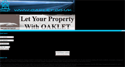 Desktop Screenshot of oaklet.homeflow.co.uk