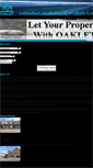 Mobile Screenshot of oaklet.homeflow.co.uk