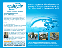Tablet Screenshot of homeflow.com